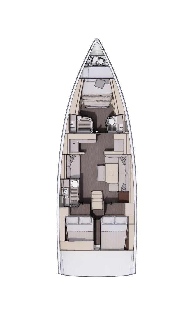 Dufour Dufour 470 de alquiler a Cagliari