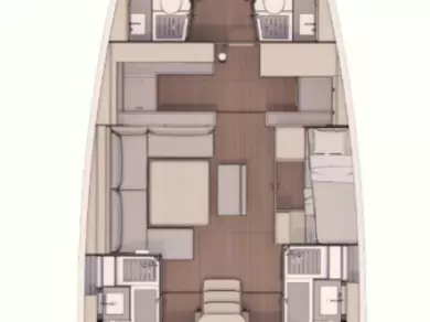 Alquiler de barcos Cagliari barato de Dufour 530