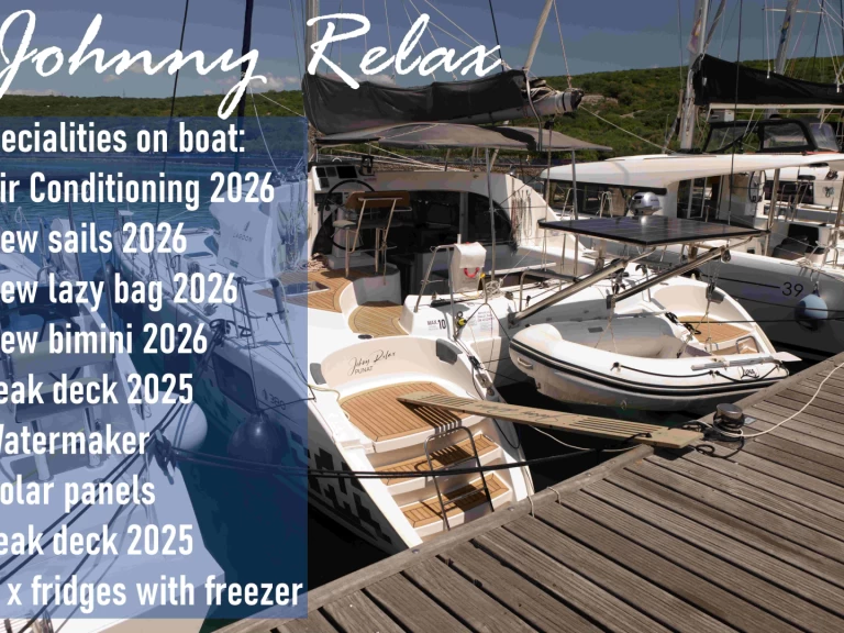 Alquiler Catamarán Lagoon con o sin  título de navegación