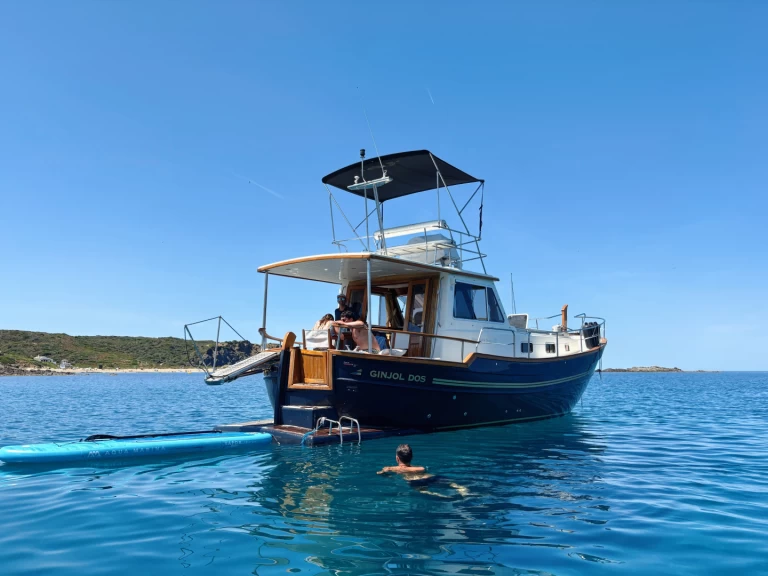 Alquiler Lancha Menorquin-Yachts con o sin  título de navegación