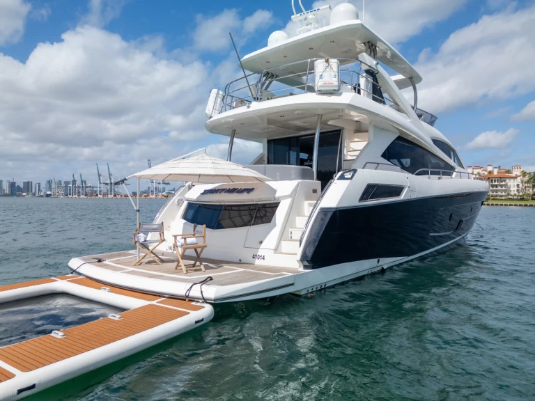 Alquiler Yate de lujo en Miami Beach - Sunseeker 80 Yacht