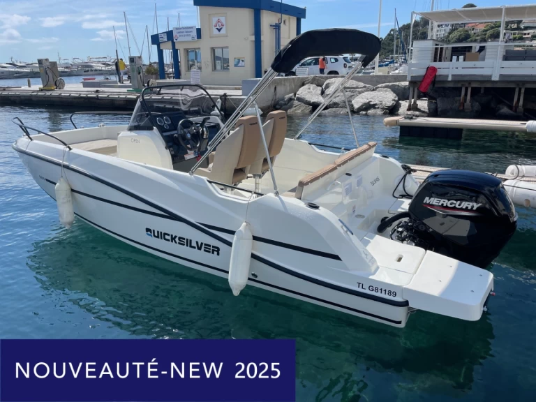 Alquiler Cavalaire-sur-Mer - Quicksilver Quicksilver 605 Activ Open en SamBoat