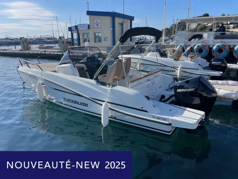 Alquiler de Quicksilver Activ 675 Sundeck en Cavalaire-sur-Mer