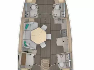 Alquiler Velero Dufour con o sin  título de navegación