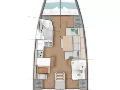 Alquiler de barcos Seget Donji barato de Sun Odyssey 440