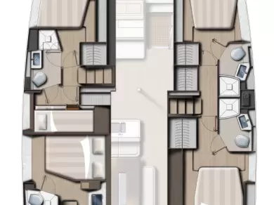 Alquiler de Catamarán, con o sin patrón Bali Kaštela