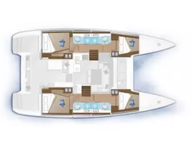 Alquiler de embarcaciones Lagoon Lagoon 40 enBiograd na Moru en Samboat