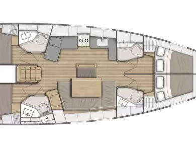 Alquiler de Velero, con o sin patrón Bénéteau Skradin