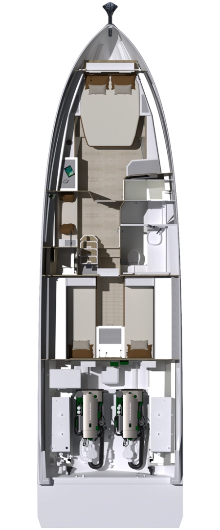 Alquiler de Yate de lujo, con o sin patrón Fiart Sukošan