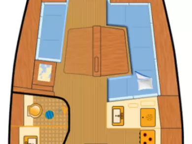 Alquiler Velero en Punat - Hanse Hanse 418