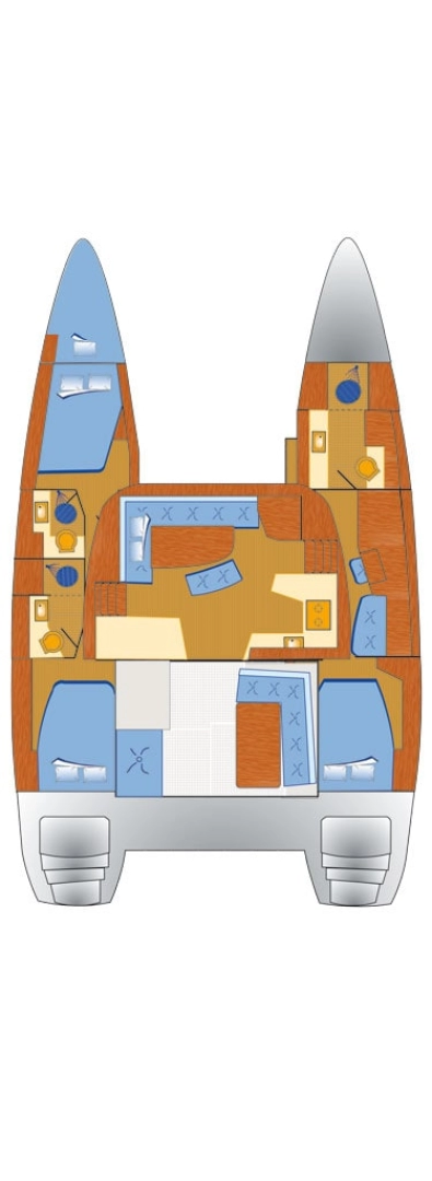 Alquiler de embarcaciones Lagoon Lagoon 42 enRogoznica en Samboat