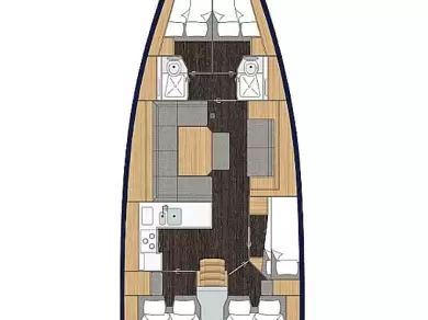 Alquiler de Velero, con o sin patrón Bavaria Álimos