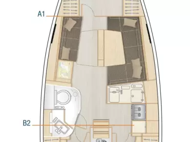 Alquiler de barcos Pula barato de Hanse 388