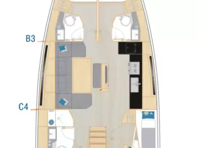 Alquiler Velero en Fethiye - Hanse Hanse 460