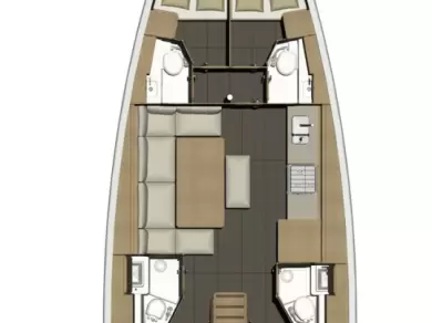 Alquiler de embarcaciones Dufour Dufour 460 Grand Large enKaštela en Samboat