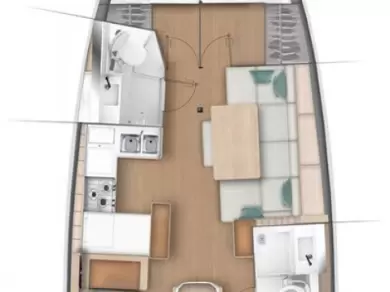 Jeanneau Sun Odyssey 440 de alquiler a Fethiye