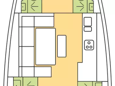 Alquiler de barcos La Paz barato de Dufour 460 Grand Large