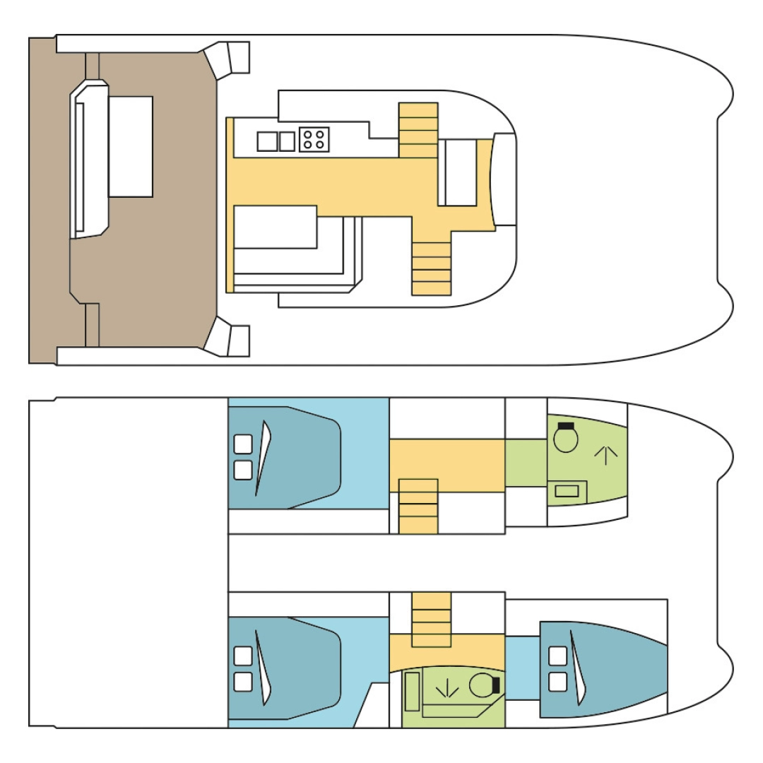 Alquiler de embarcaciones Fountaine Pajot Fountaine Pajot MY 37 enAirlie Beach en Samboat