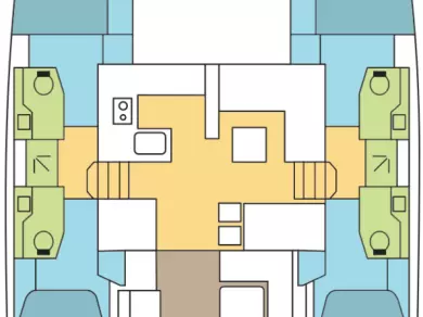 Alquiler de barcos Le Marin barato de Nautitech 46 Fly