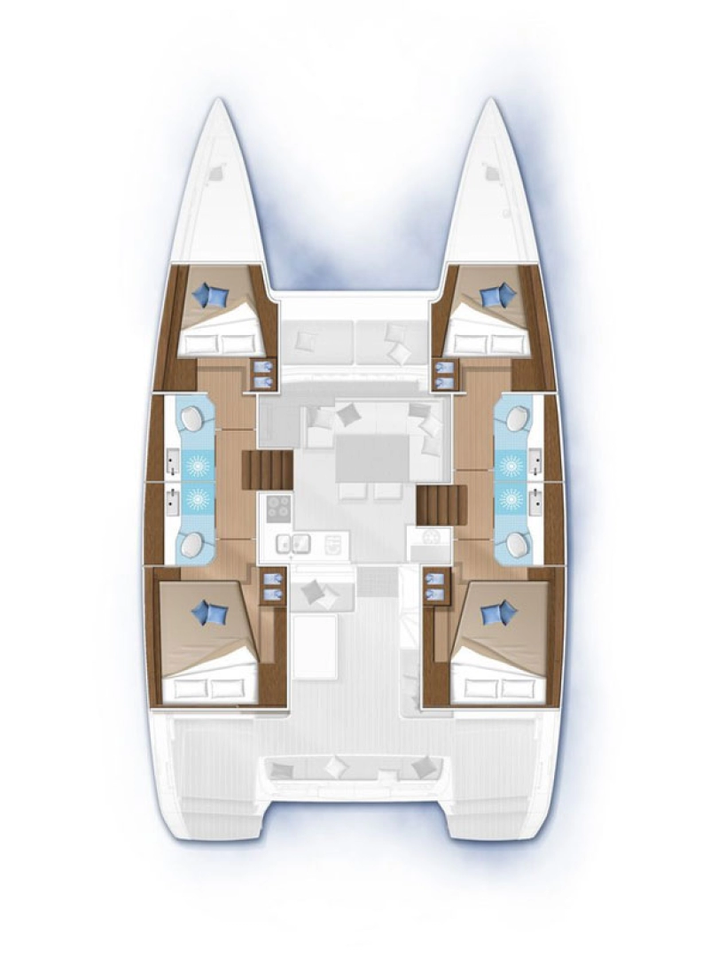 Catamarán para alquilar Lefkáda al mejor precio