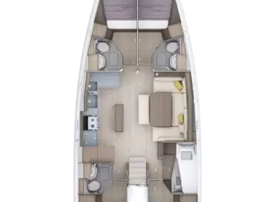 Alquiler Cos - Bénéteau Oceanis 52 - 6 cab. en SamBoat