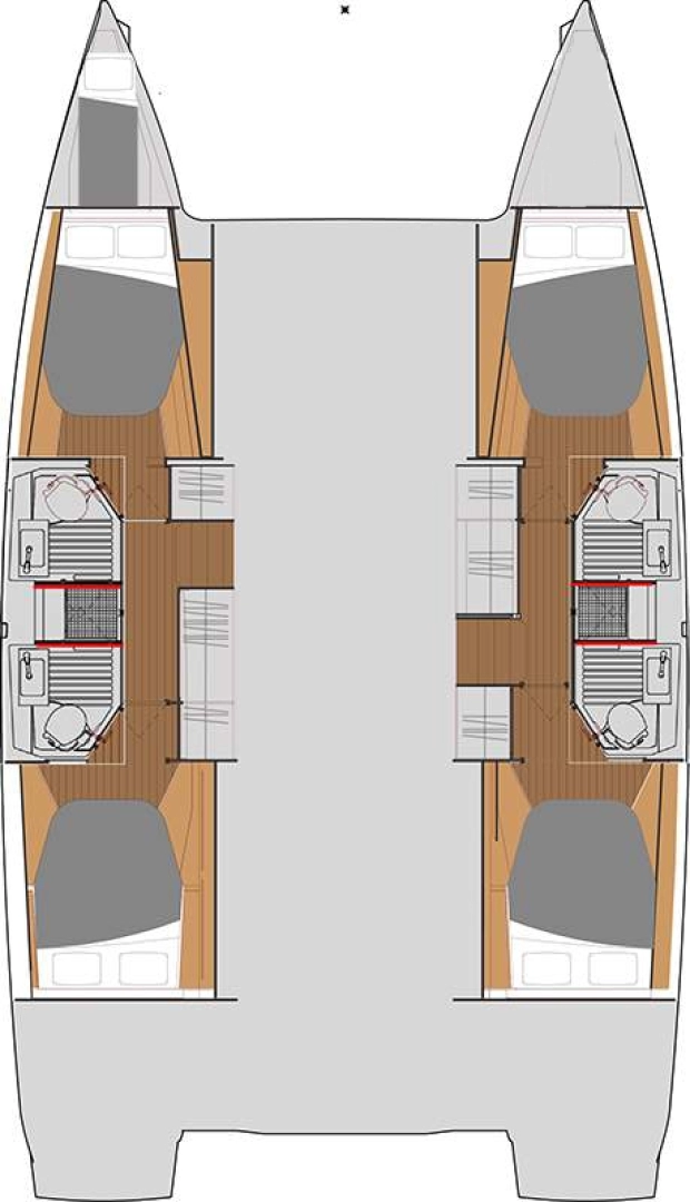 Alquiler Catamarán Fountaine Pajot con o sin  título de navegación