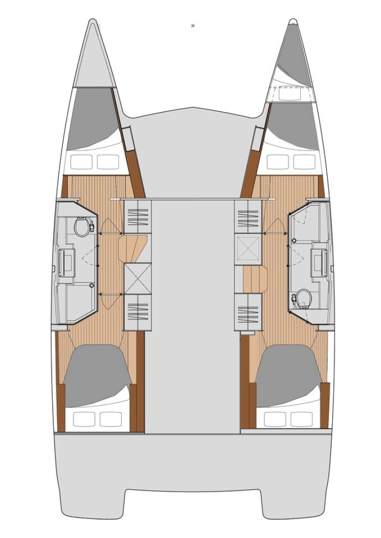 Alquiler Catamarán Fountaine Pajot con o sin  título de navegación