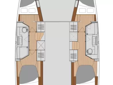 Alquiler Catamarán Fountaine Pajot con o sin  título de navegación