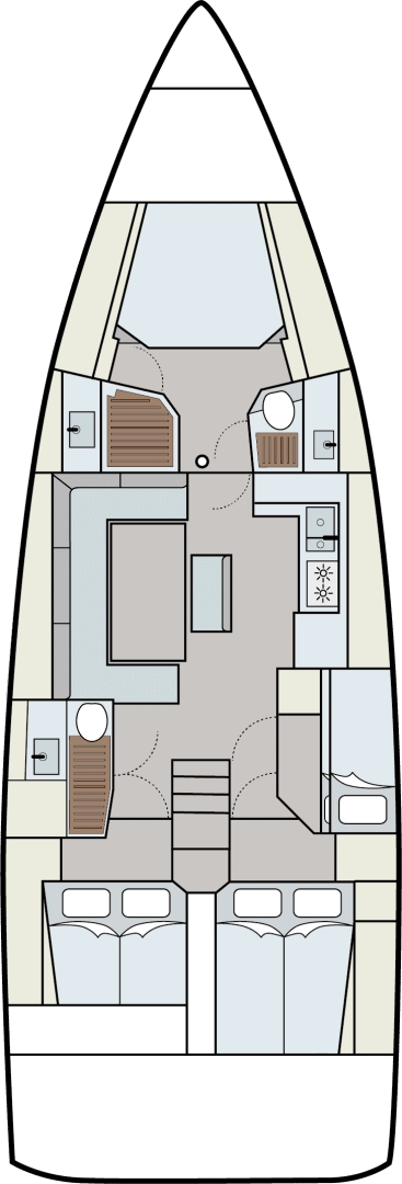 Alquiler de embarcaciones Dufour Dufour 470 enFrenchtown en Samboat