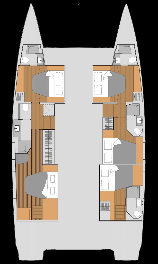 Alquiler de Fountaine Pajot Aura 51 en Frenchtown