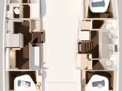 Alquiler Frenchtown - Fountaine Pajot Fountaine Pajot FP 44 Maestro - 3 cab. en SamBoat