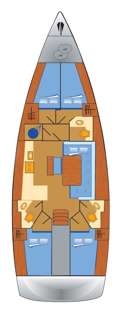 Bavaria Cruiser 46 de alquiler a Heiligenhafen