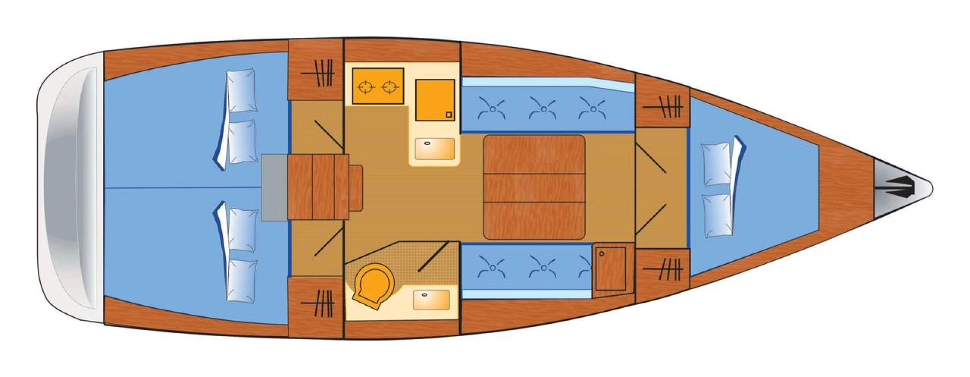 Alquiler de embarcaciones Dufour Dufour 350 Grand Large enFlensburg en Samboat