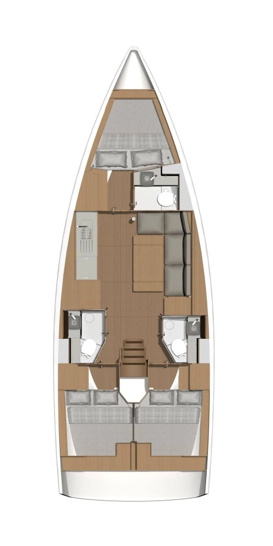 Alquiler Velero en Palermo - Dufour Dufour 390