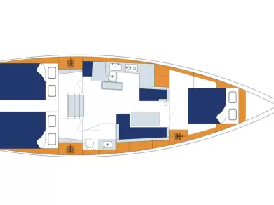 Alquiler Velero Jeanneau con o sin  título de navegación