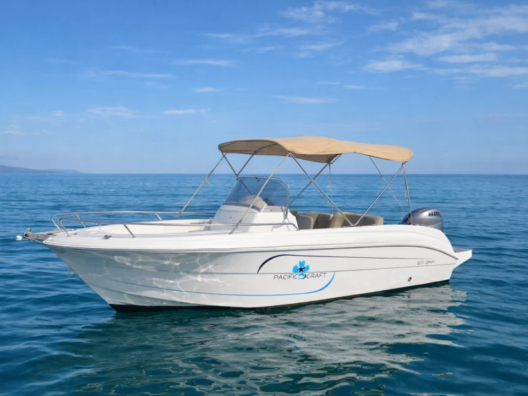 Alquiler de Lancha, con o sin patrón Pacific Craft Antibes