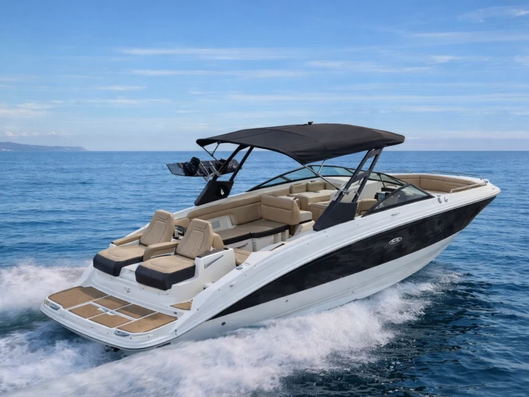 Alquiler Lancha Sea Ray con o sin  título de navegación