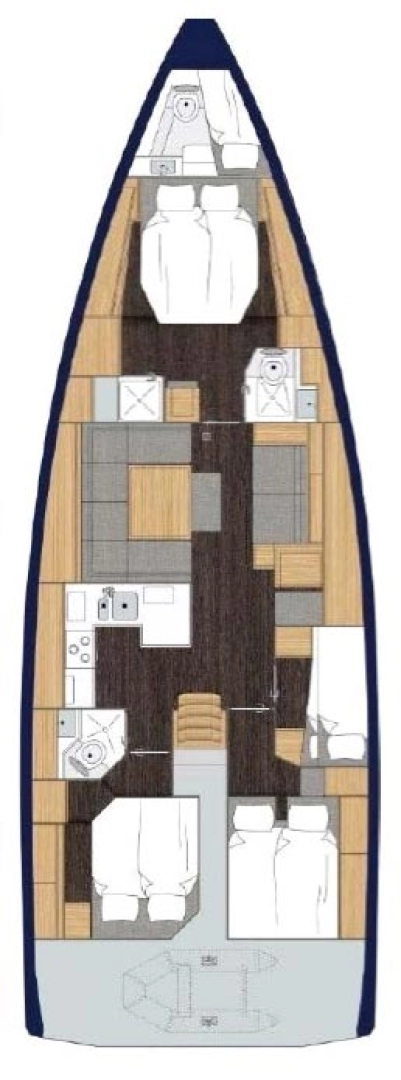 Alquiler Velero en Biograd na Moru - Bavaria Bavaria C50 Style