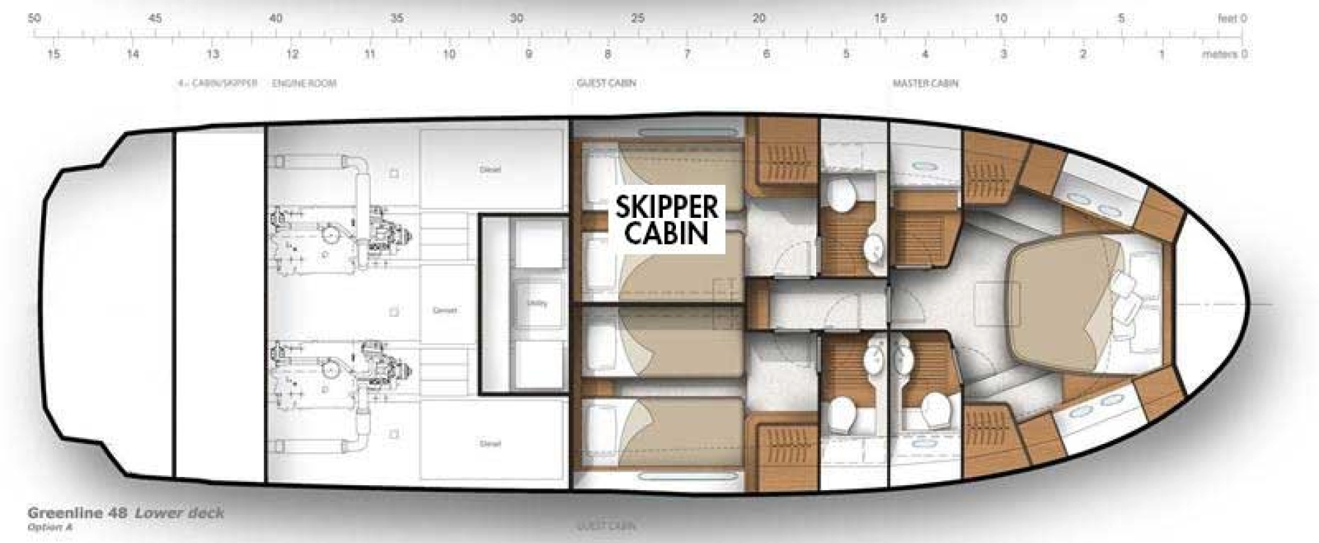 Alquiler de Yate de lujo, con o sin patrón Greenline Yachts Portorož