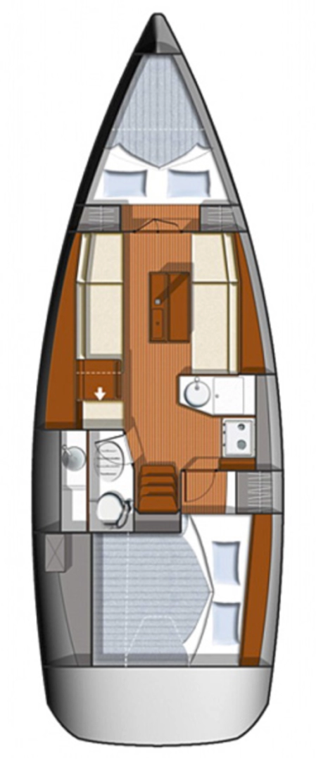 Alquiler de Jeanneau Sun Odyssey 33i en Gouviá