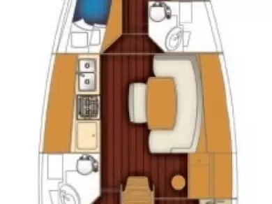Alquiler de embarcaciones Bénéteau Cyclades 43.4 enTrogir en Samboat