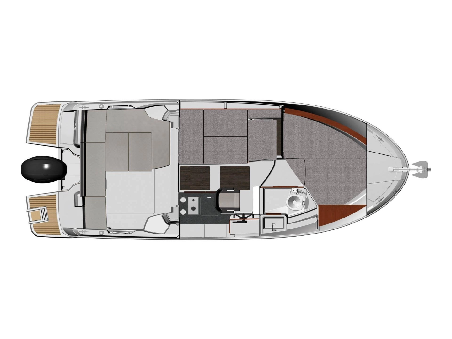 Alquiler de embarcaciones Jeanneau Merry Fisher 795 enBiograd na Moru en Samboat