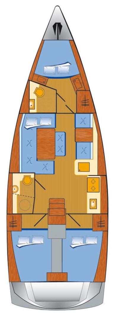 Alquiler de Dufour Dufour 412 Grand Large en Pula