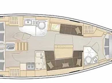 Hanse Hanse 418 de alquiler a Lefkáda