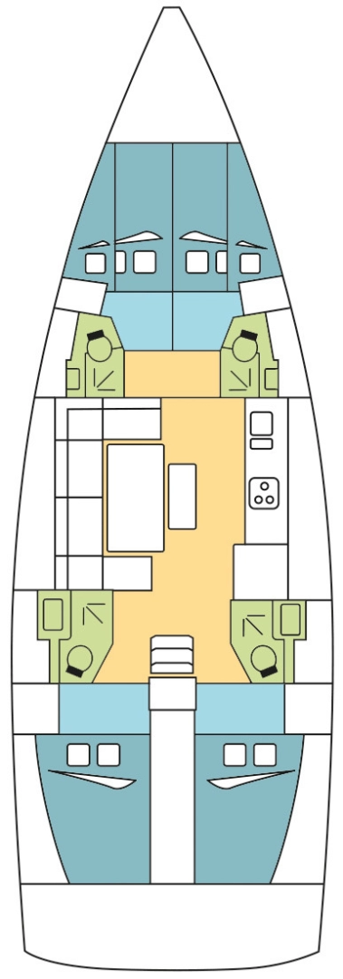Alquiler de barcos Saint Thomas barato de Dufour 460 Grand Large