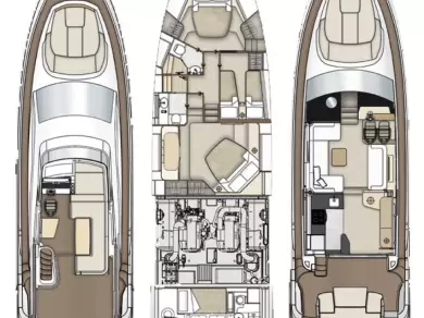 Azimut Azimut 55 Fly de alquiler a Kaštela