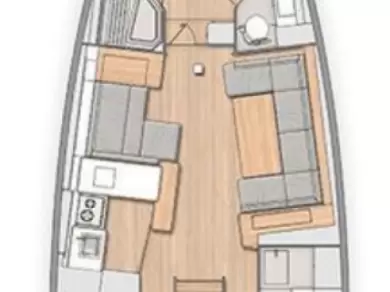 Alquiler de embarcaciones Bénéteau Oceanis 54 enKaštela en Samboat