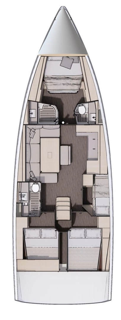 Alquiler de barcos Šibenik barato de Dufour 470