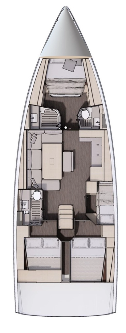 Alquiler de barcos Sukošan barato de Dufour 470