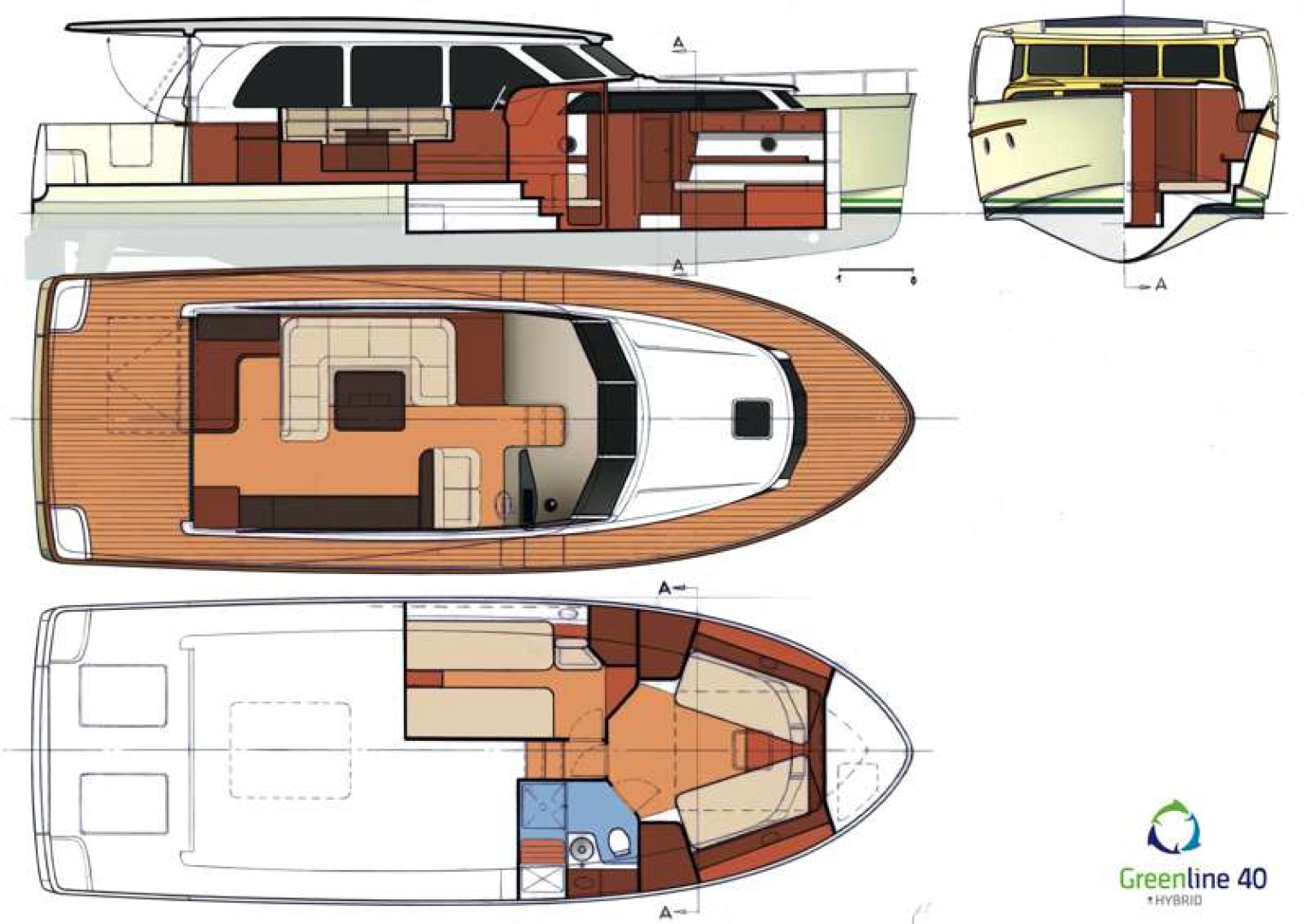 Alquiler Pula - Greenline Yachts Greenline 40 en SamBoat